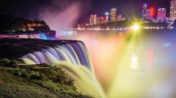 Niagara-Falls-Canada-night-lights